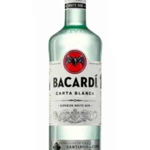 Botella de Ron Bacardi Carta Blanca Ron Blanco