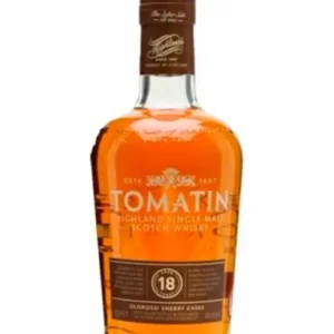 Whisky Tomatin Malta 18 Años